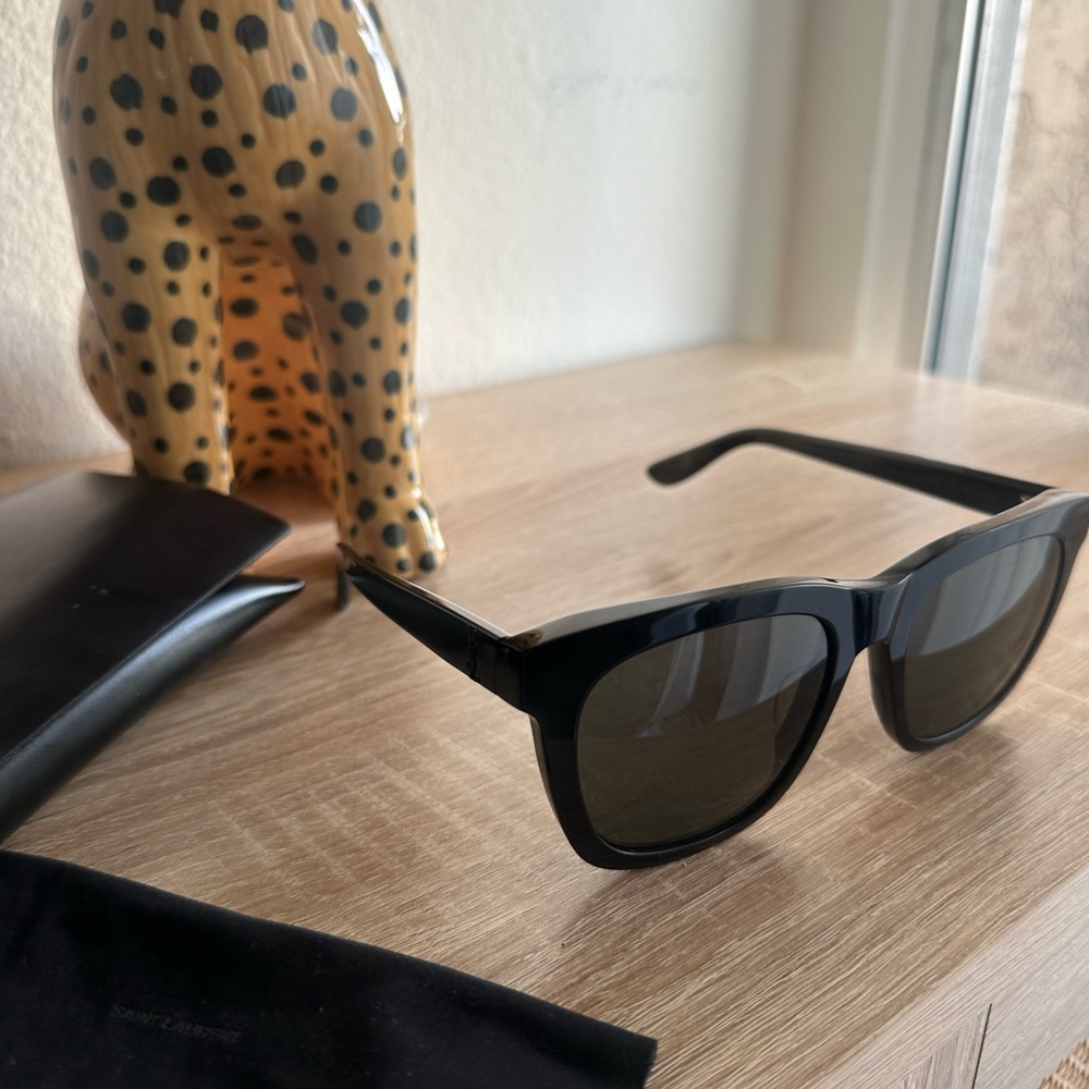 Saint Laurent Square Sunglasses - Picture 2 of 7